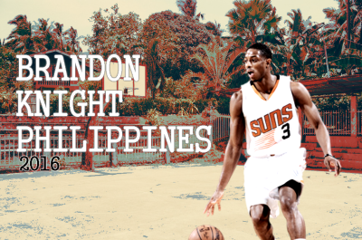 Phoenix Suns guard Brandon Knight will tip-off NBA FIT Week in the Philippines